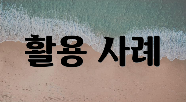 활용 사례