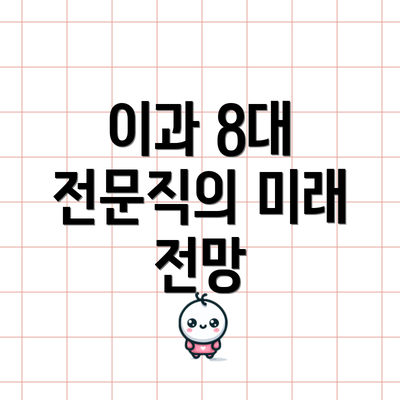 이과 8대 전문직의 미래 전망